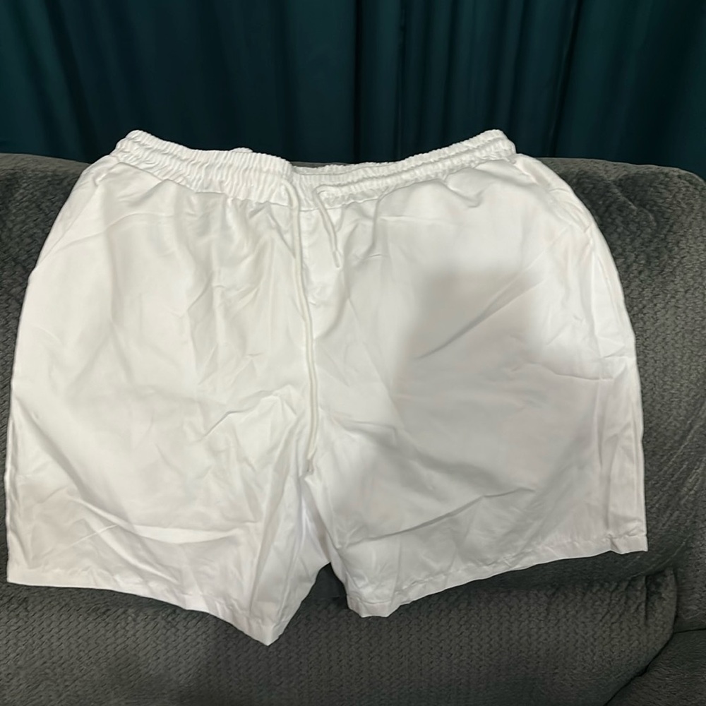 Shein men's drawstring casual shorts.